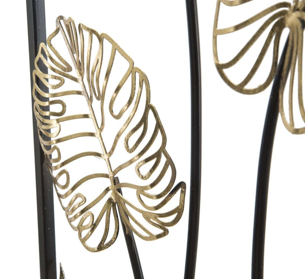 Mauro Ferretti Decoratiune metalica de perete Luxy -A- New Negru / Auriu, l31xA2,5xH90 cm