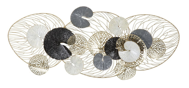 Mauro Ferretti Decoratiune metalica de perete Luxy Multicolor, l124,5xA9,5xH55 cm