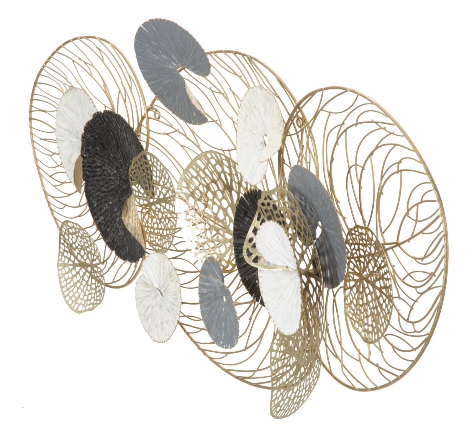 Mauro Ferretti Decoratiune metalica de perete Luxy Multicolor, l124,5xA9,5xH55 cm