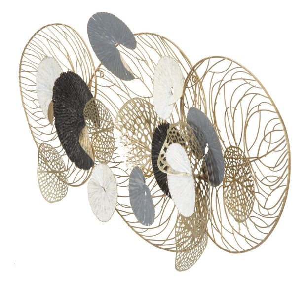 Mauro Ferretti Decoratiune metalica de perete Luxy Multicolor, l124,5xA9,5xH55 cm