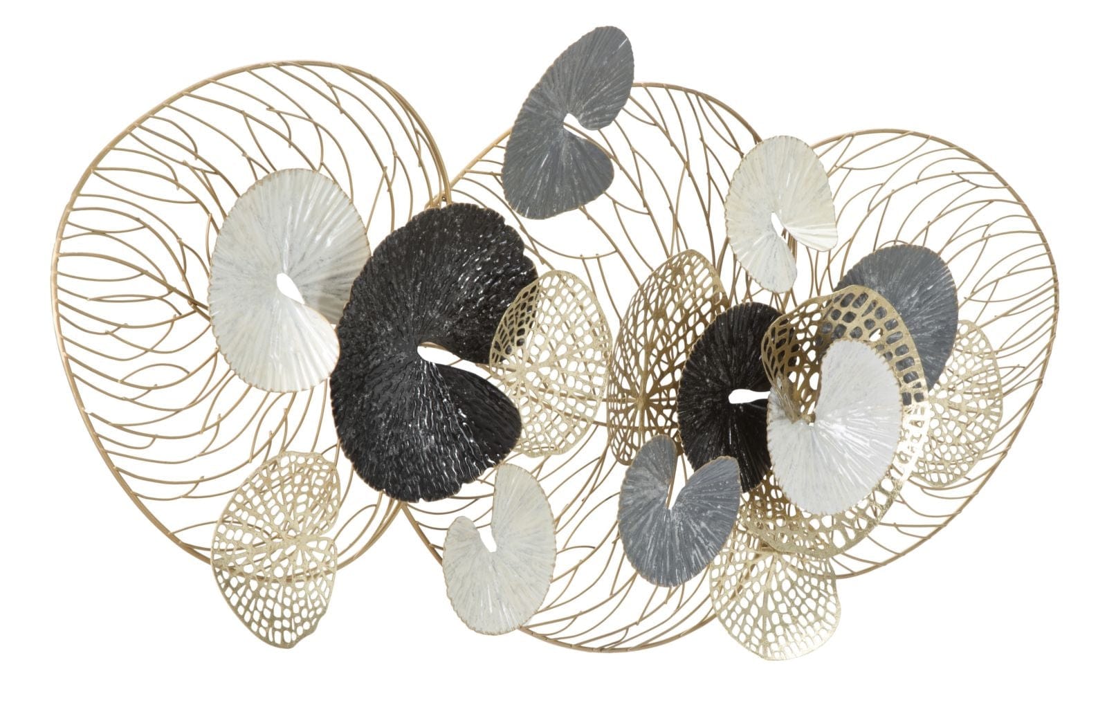 Mauro Ferretti Decoratiune metalica de perete Luxy Multicolor, l124,5xA9,5xH55 cm