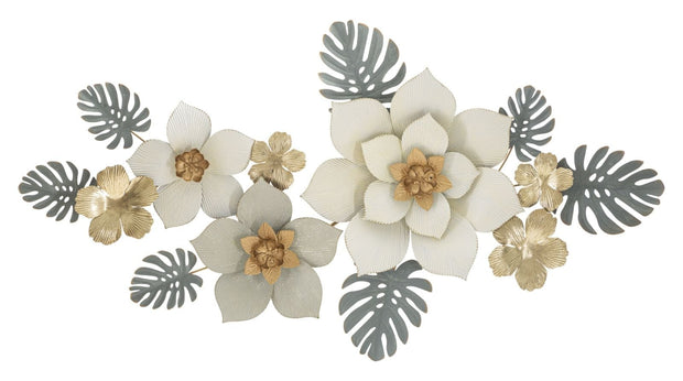 Mauro Ferretti Decoratiune metalica de perete, Moty Multicolor, l134,6xA7,6xH69,9 cm