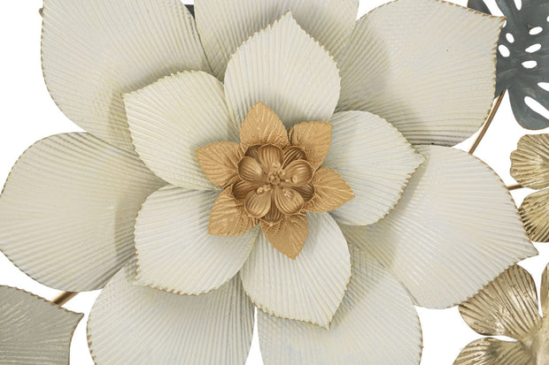 Mauro Ferretti Decoratiune metalica de perete, Moty Multicolor, l134,6xA7,6xH69,9 cm