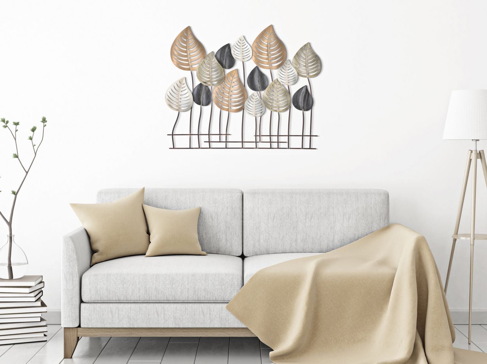 Mauro Ferretti Decoratiune metalica de perete, Otip A Multicolor, l103,5xA5xH84 cm