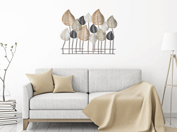 Mauro Ferretti Decoratiune metalica de perete, Otip A Multicolor, l103,5xA5xH84 cm