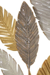 Decoratiune metalica de perete, Palmy Multicolor, l73xA6xH93 cm (4)