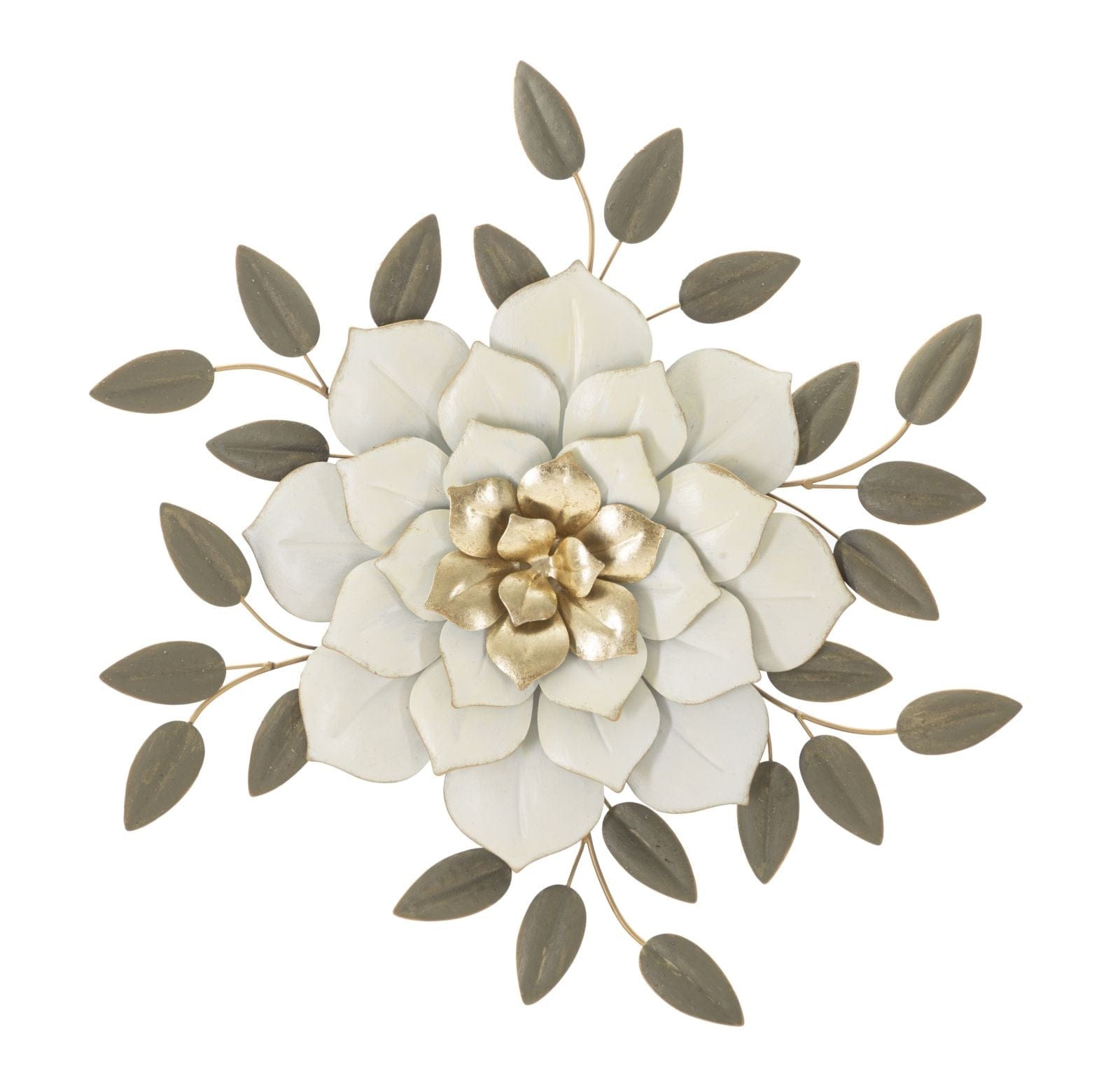 Mauro Ferretti Decoratiune metalica de perete, Petal Multicolor, l61xA5xH62 cm