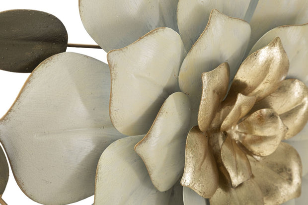 Mauro Ferretti Decoratiune metalica de perete, Petal Multicolor, l61xA5xH62 cm