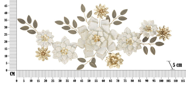 Mauro Ferretti Decoratiune metalica de perete, Petly Multicolor, l106,7xA5xH46,4 cm