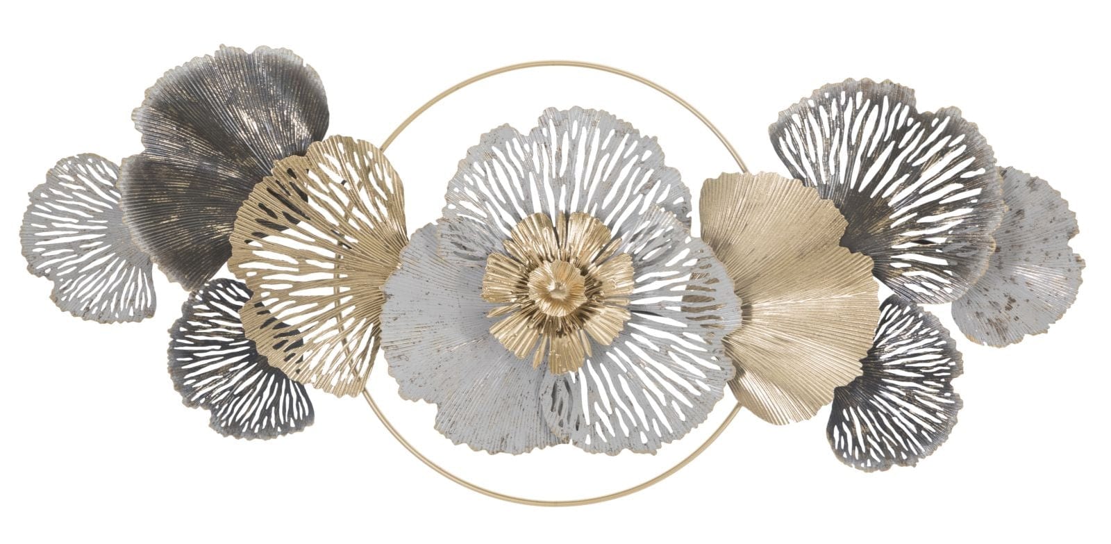 Mauro Ferretti Decoratiune metalica de perete, Poxy A Multicolor, l130,8xA8xH55,9 cm