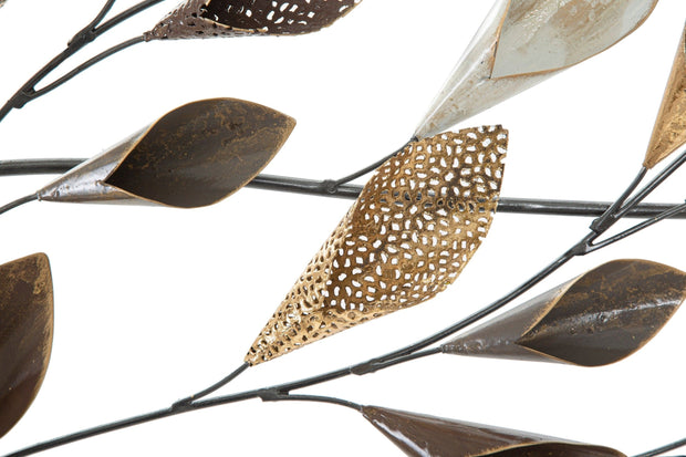 Mauro Ferretti Decoratiune metalica de perete Ramo Multicolor, l115,5xA6xH65 cm