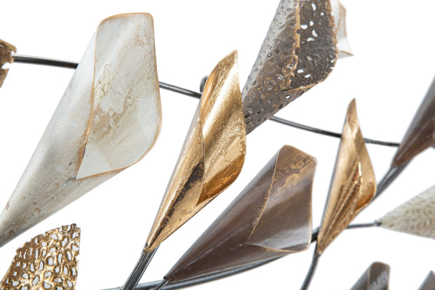 Mauro Ferretti Decoratiune metalica de perete Ramo Multicolor, l115,5xA6xH65 cm