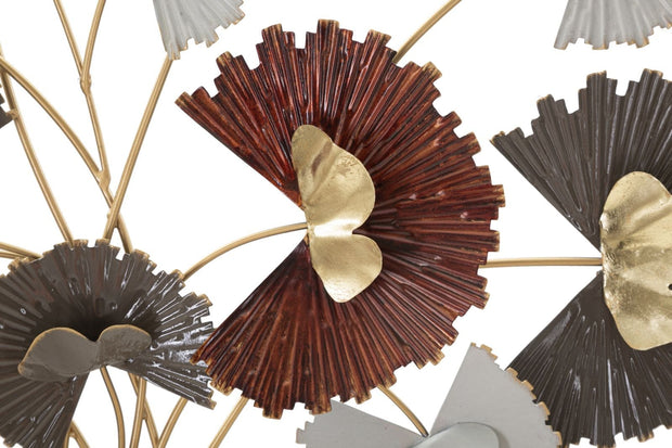 Mauro Ferretti Decoratiune metalica de perete, Reddy Multicolor, l78xA8xH80 cm