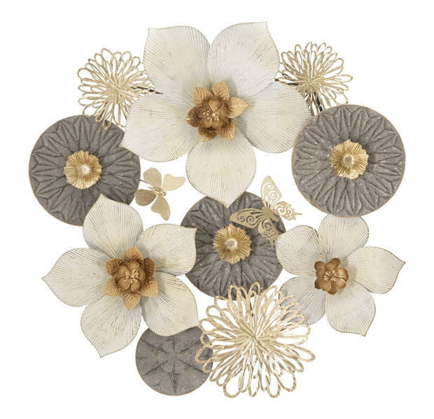 Mauro Ferretti Decoratiune metalica de perete, Ridy Multicolor, l72,4xA7xH74 cm