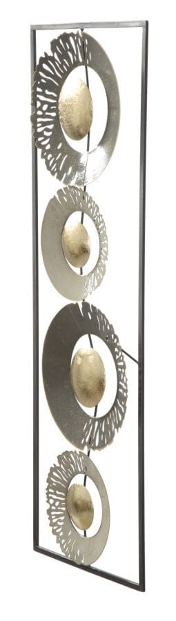 Mauro Ferretti Decoratiune metalica de perete Ring Multicolor, l31xA3xH89,5 cm