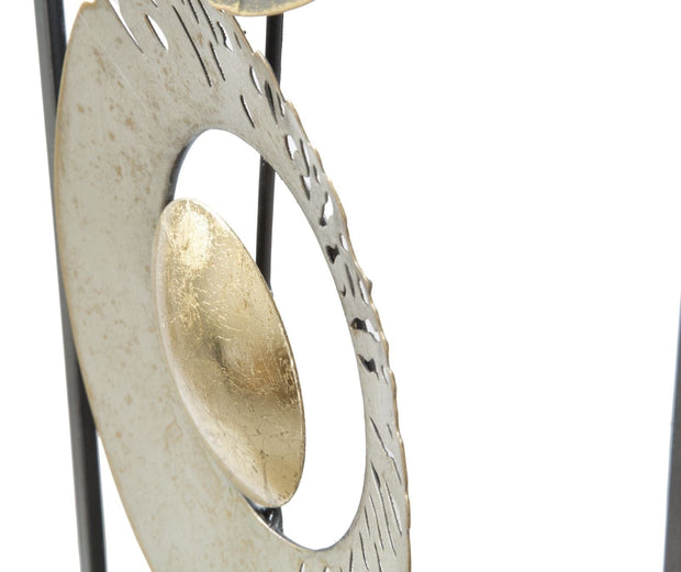 Mauro Ferretti Decoratiune metalica de perete Ring Multicolor, l31xA3xH89,5 cm