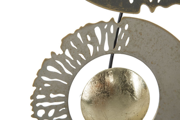 Mauro Ferretti Decoratiune metalica de perete Ring Multicolor, l31xA3xH89,5 cm