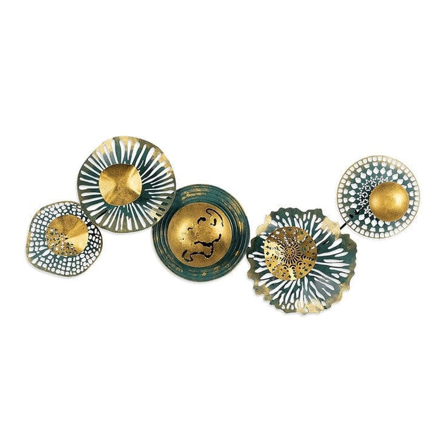 Asir Decoratiune metalica de perete, Sensuale Multicolor, l100xA1,5xH50 cm