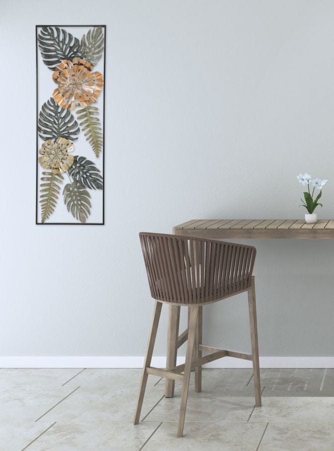 Mauro Ferretti Decoratiune metalica de perete Too A Multicolor, l30,5xA3,7xH88,5 cm