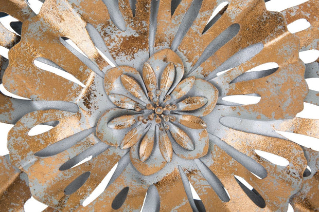 Mauro Ferretti Decoratiune metalica de perete Too A Multicolor, l30,5xA3,7xH88,5 cm