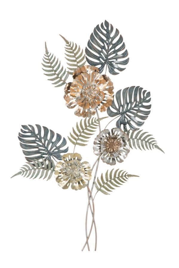 Mauro Ferretti Decoratiune metalica de perete Too C Multicolor, l66xA4xH98 cm