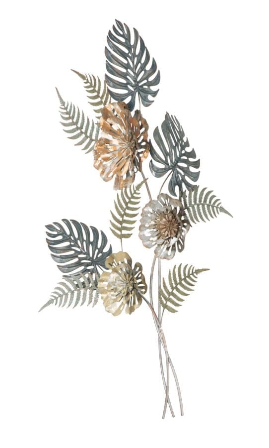 Decoratiune metalica de perete Too C Multicolor, l66xA4xH98 cm (1)