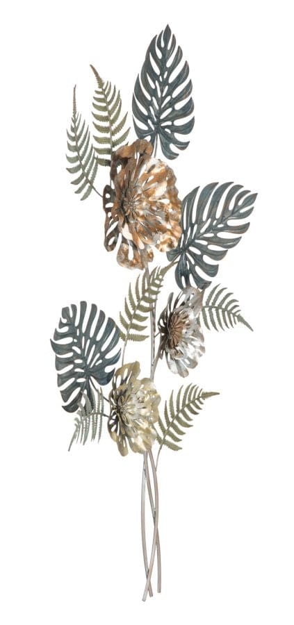 Mauro Ferretti Decoratiune metalica de perete Too C Multicolor, l66xA4xH98 cm