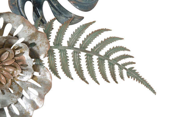 Mauro Ferretti Decoratiune metalica de perete Too C Multicolor, l66xA4xH98 cm