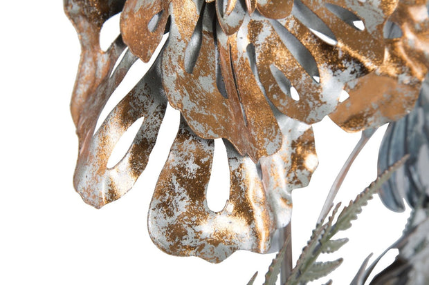 Mauro Ferretti Decoratiune metalica de perete Too C Multicolor, l66xA4xH98 cm