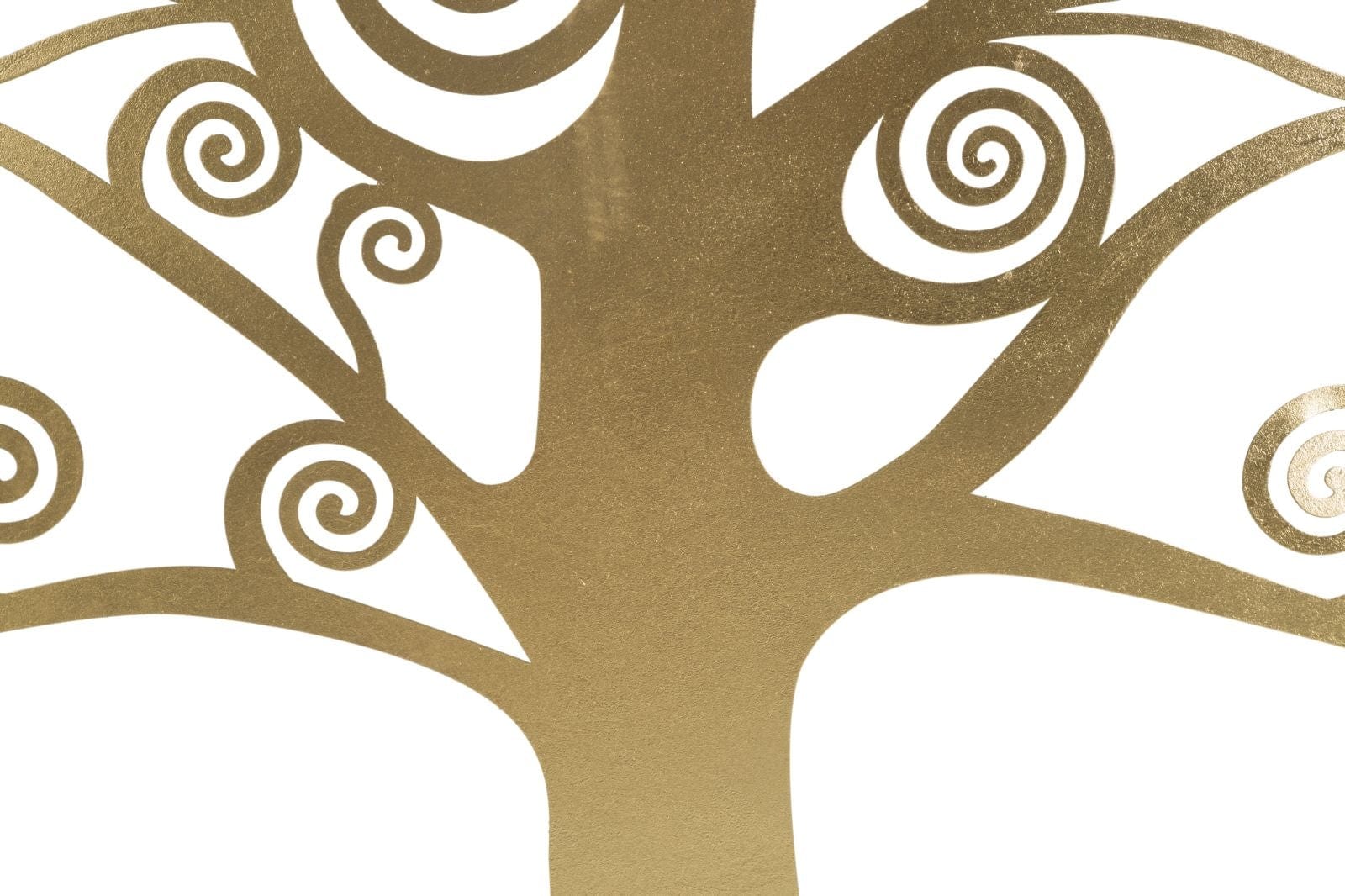 Mauro Ferretti Decoratiune metalica de perete, Tree of Life Small Auriu, l90xA2,2xH90 cm