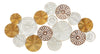 Mauro Ferretti Decoratiune metalica de perete, Triby Multicolor, l125xA5,5xH68,5 cm