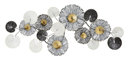 Mauro Ferretti Decoratiune metalica de perete Troby Multicolor, l143xA8,5xH64 cm