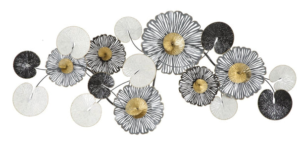 Mauro Ferretti Decoratiune metalica de perete Troby Multicolor, l143xA8,5xH64 cm