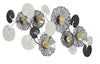 Mauro Ferretti Decoratiune metalica de perete Troby Multicolor, l143xA8,5xH64 cm