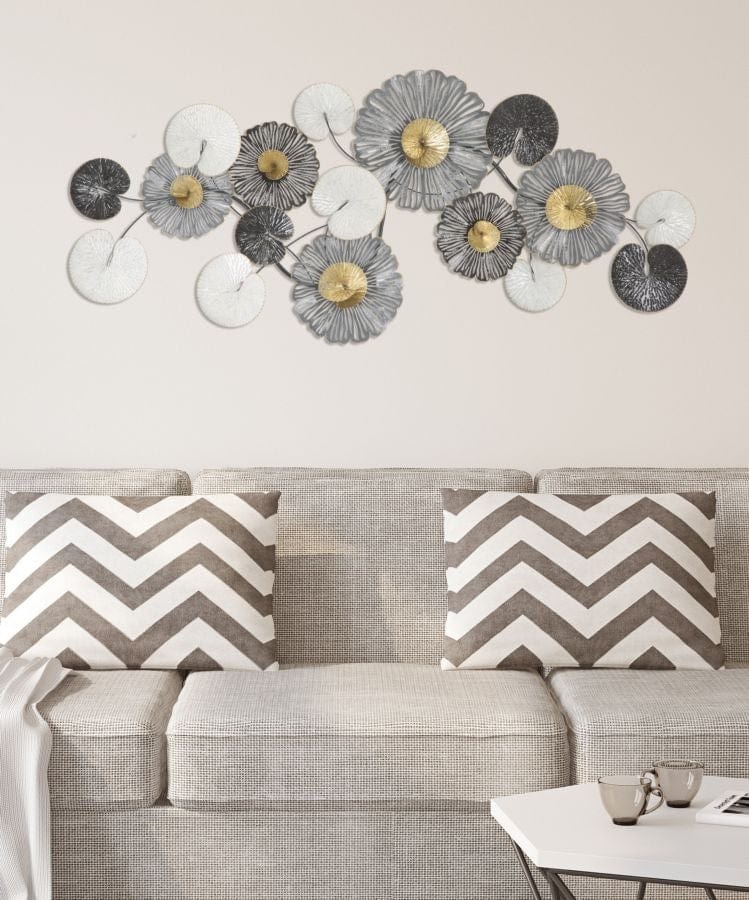 Mauro Ferretti Decoratiune metalica de perete Troby Multicolor, l143xA8,5xH64 cm