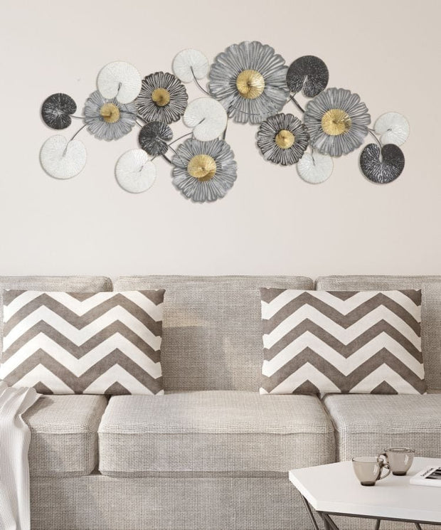 Mauro Ferretti Decoratiune metalica de perete Troby Multicolor, l143xA8,5xH64 cm