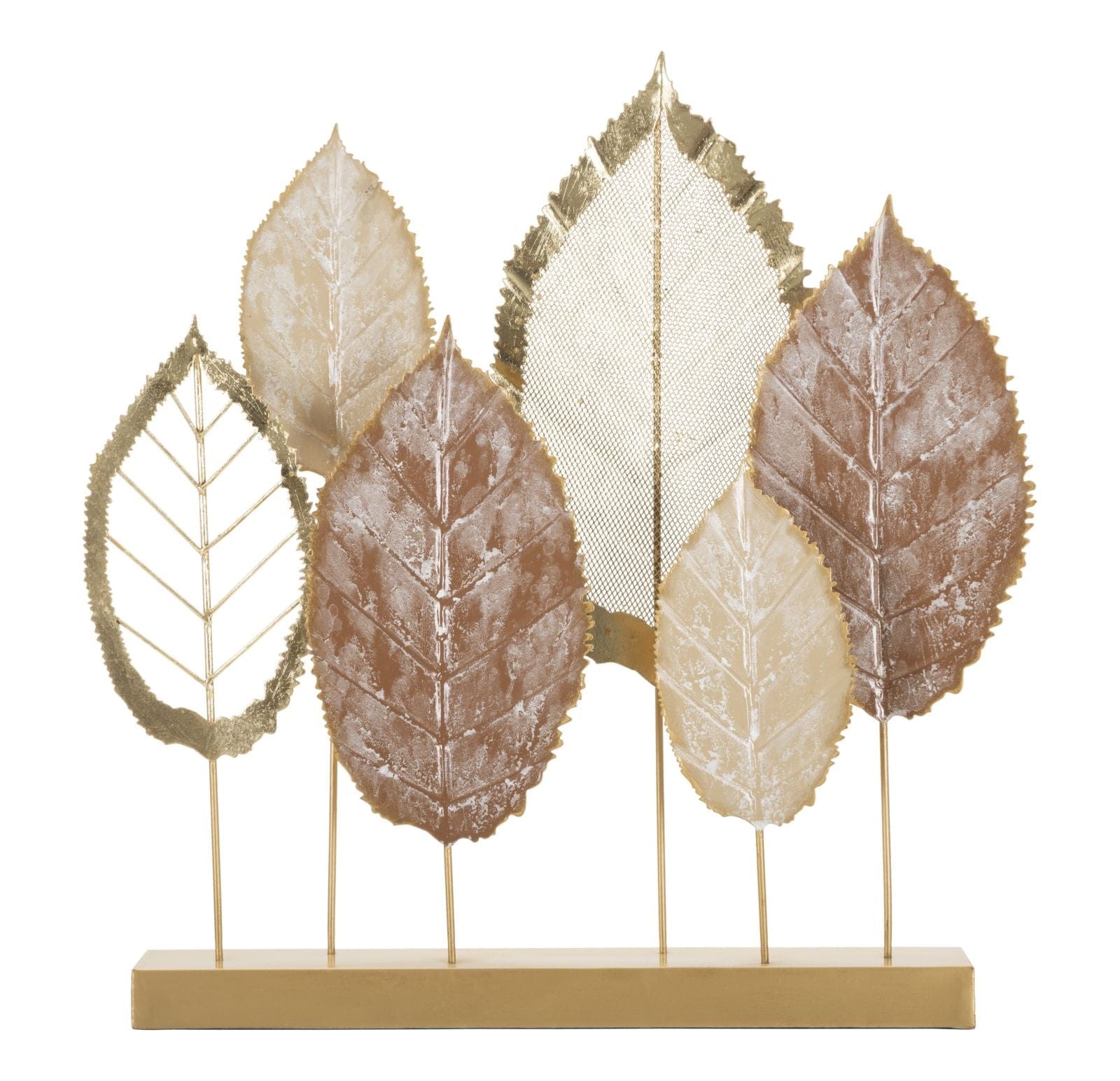 Mauro Ferretti Decoratiune metalica Leavy Multicolor, L48,3xl7,6xH50 cm