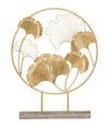 Mauro Ferretti Decoratiune metalica Little Leaf Auriu, l50xA12,5xH64 cm