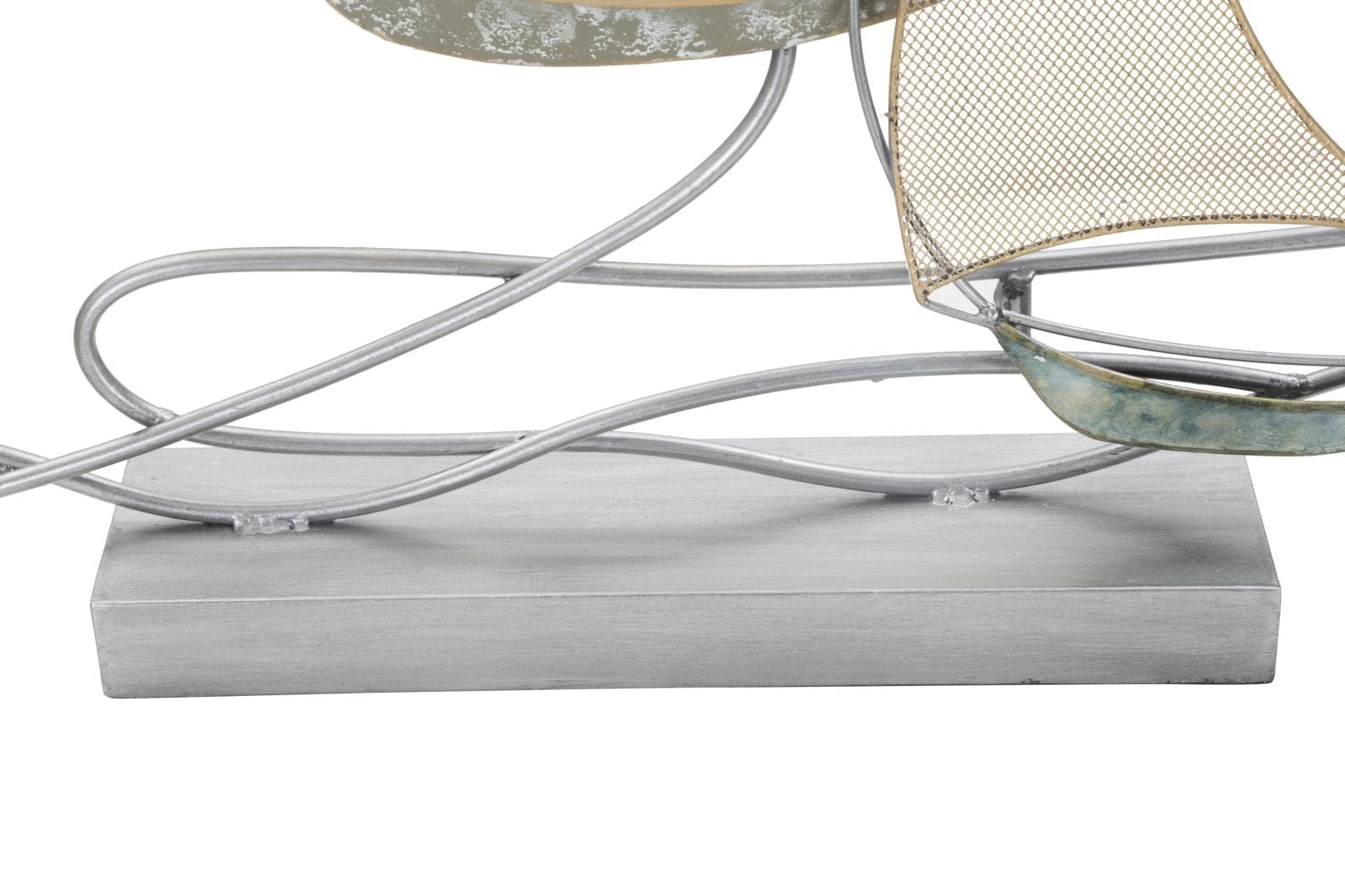 Mauro Ferretti Decoratiune metalica, Regata Multicolor, l64xA8,9xH60 cm