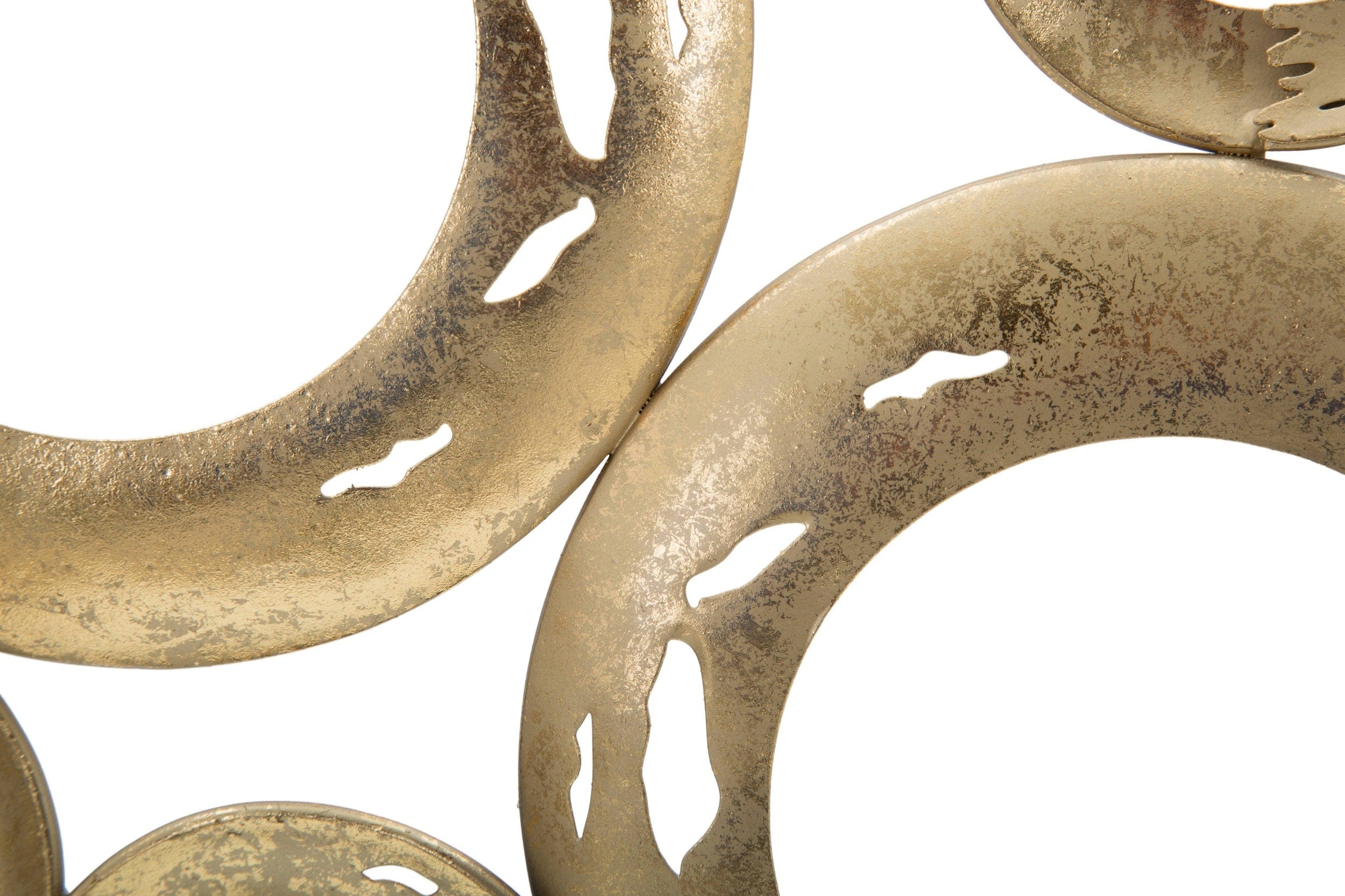 Mauro Ferretti Decoratiune metalica Sculptura A Auriu / Negru, l49xA7xH41 cm