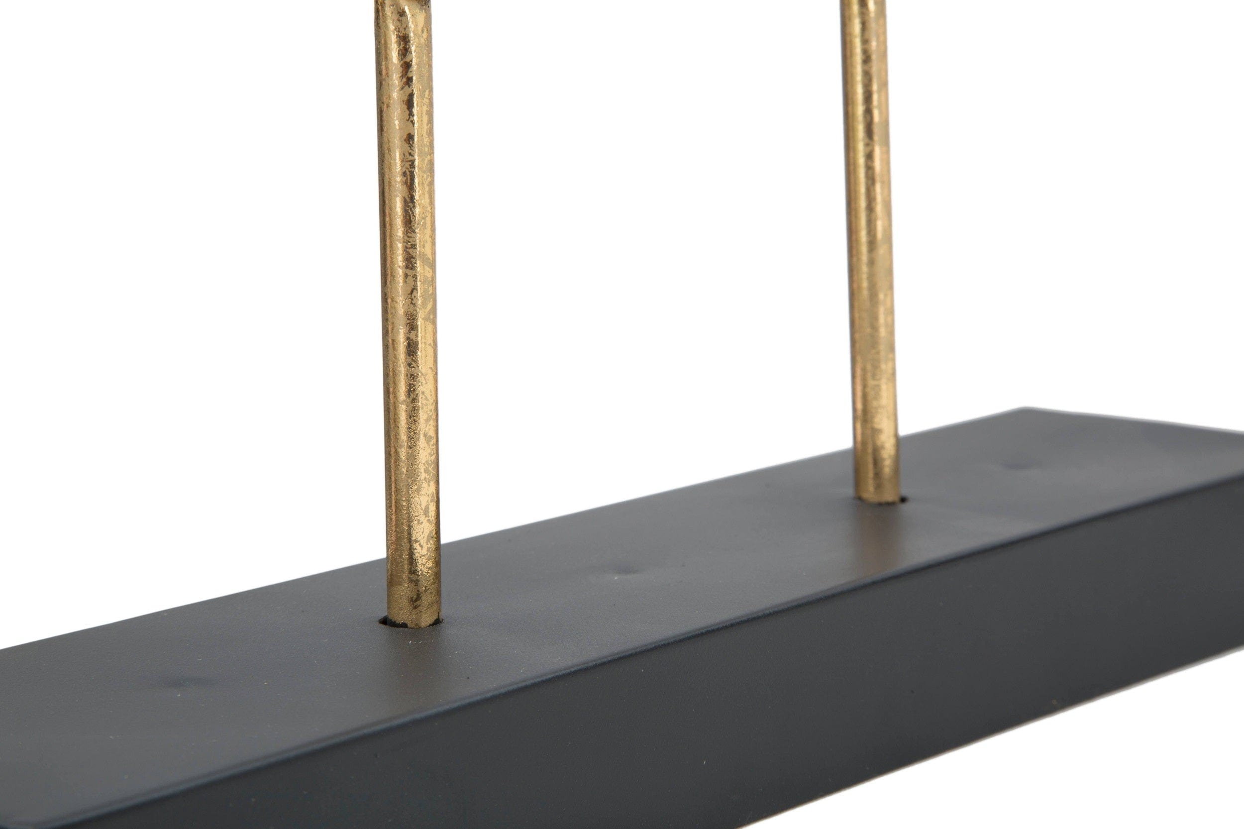 Mauro Ferretti Decoratiune metalica Sculptura A Auriu / Negru, l49xA7xH41 cm