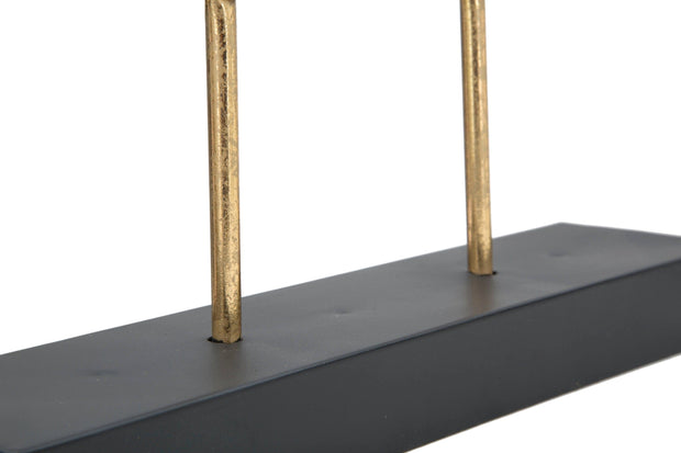 Mauro Ferretti Decoratiune metalica Sculptura A Auriu / Negru, l49xA7xH41 cm