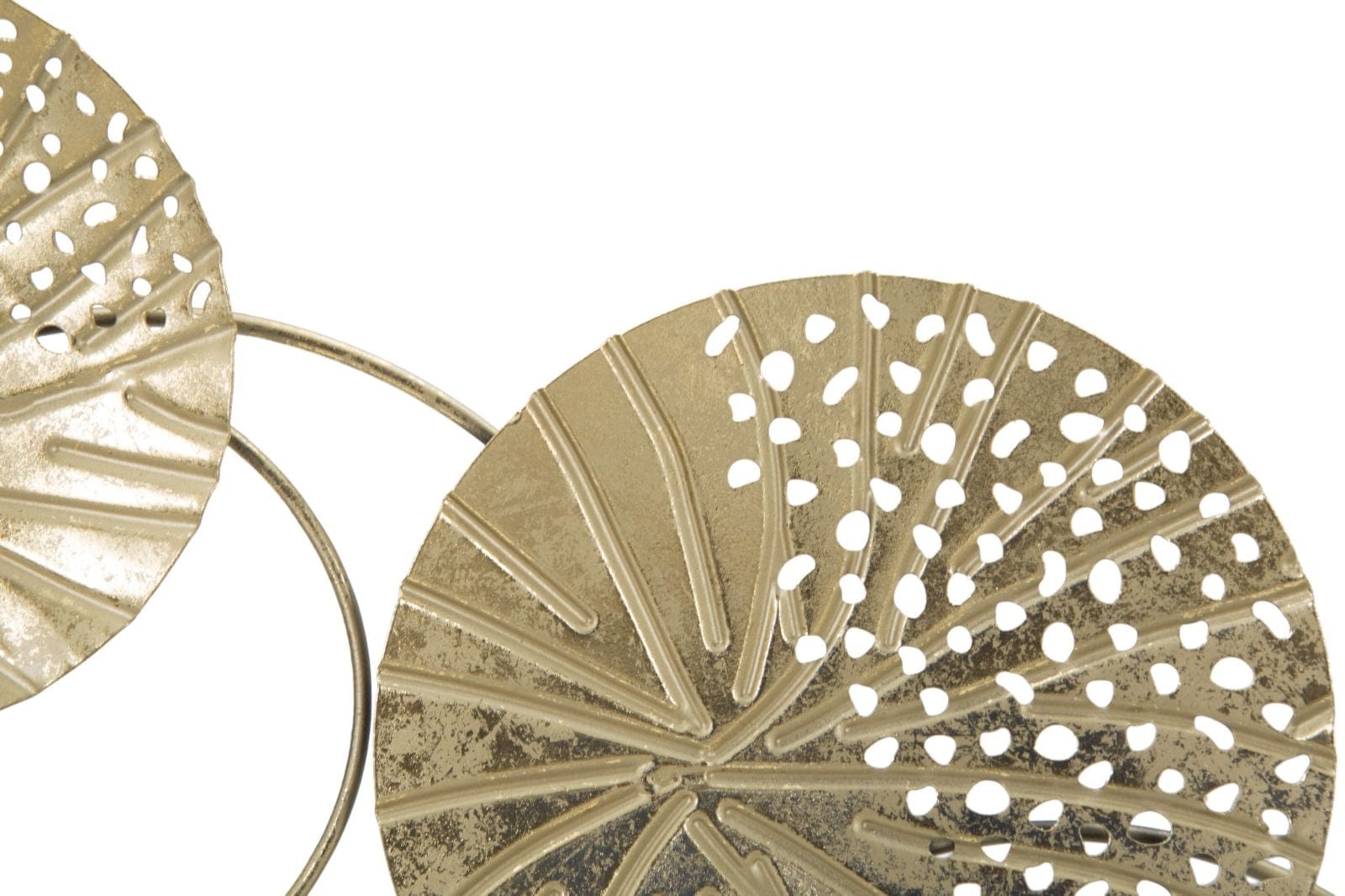 Mauro Ferretti Decoratiune metalica Sculptura C Auriu / Negru, l56xA7xH43 cm