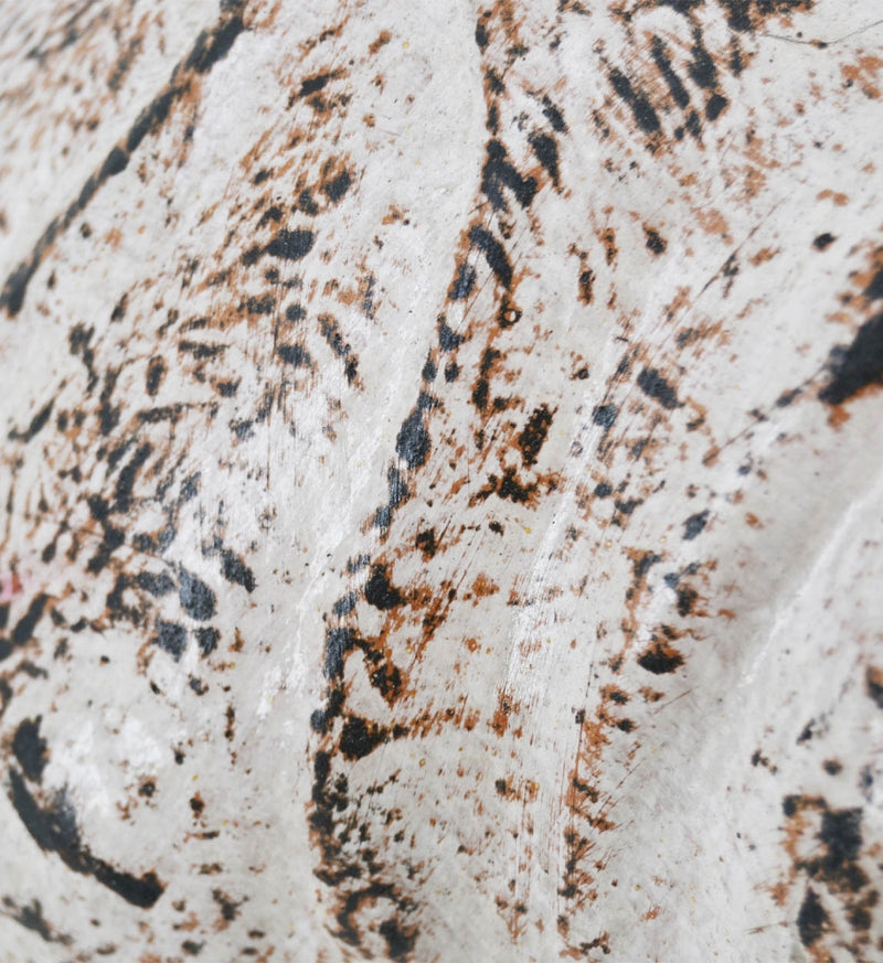Decoratiune din ceramica, Ocher Rhinoceros Ivoir, L45xl25xH20 cm (4)
