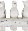 Decoratiune din lemn de albasia, Ethnic Birds Ivoir, L48xl10xH30 cm (1)