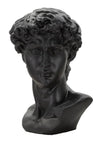 Decoratiune din rasina Ancient Head Sculpture Negru, L44xl35,5xH60 cm