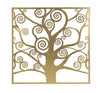 Decoratiune metalica de perete, Tree of Life Small Auriu, l90xA2,2xH90 cm