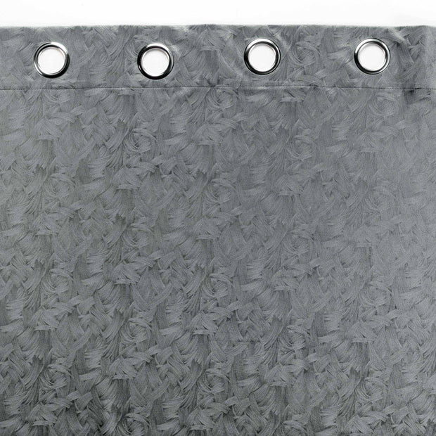 U10 Draperie Aquarelle Velvet Antracit, 135 x 240 cm