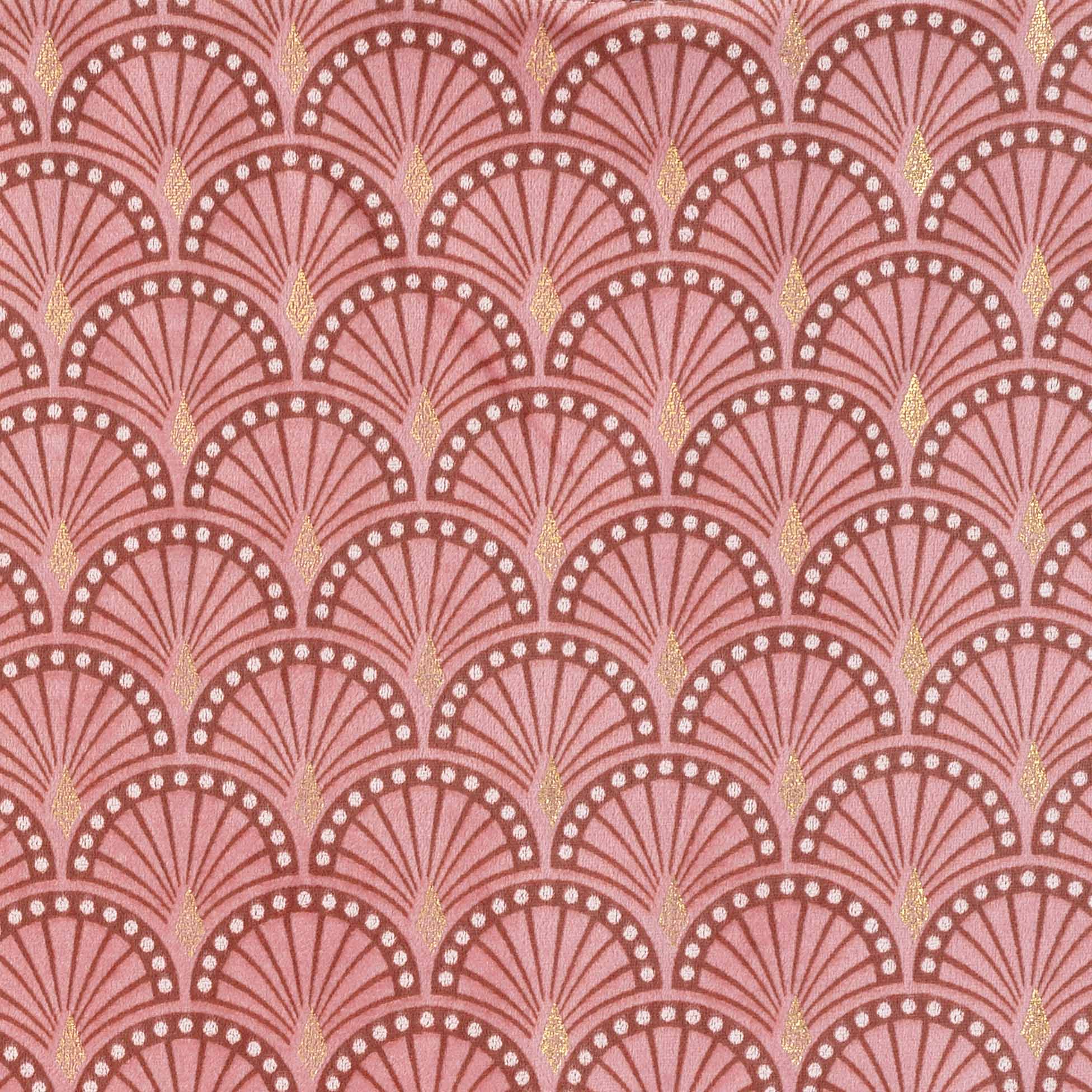 U10 Draperie Bellagold Velvet Roz, 140 x 240 cm