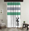 Asir Draperie Beverly Hills Polo Club Crt 07-2 Verde / Alb / Gri, 140 x 260 cm
